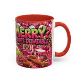 Merry Christmas Coffee Mug – Funny Holiday Debate Design