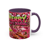 Merry Christmas Coffee Mug – Funny Holiday Debate Design