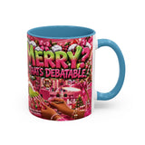 Merry Christmas Coffee Mug – Funny Holiday Debate Design