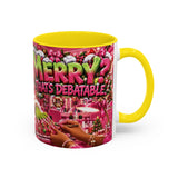 Merry Christmas Coffee Mug – Funny Holiday Debate Design