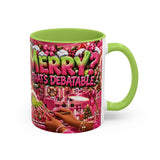 Merry Christmas Coffee Mug – Funny Holiday Debate Design