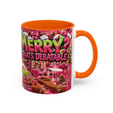Merry Christmas Coffee Mug – Funny Holiday Debate Design