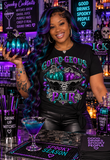 Gourd-Geous Pair Halloween Shirt | Teal & Purple Pumpkin Tee | Gothic Fall Graphic Shirt | Spooky Season Top