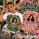 Luxury Gift Box Photo Frame PNG Bundle
