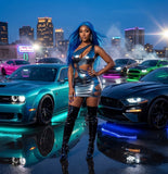 🏁 Car Meet After Dark | 50 AI Image Prompt Pack