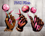 Hand And Sucker PNG