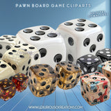 Game Dice Cliparts