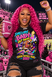 Senior Football Mama 2027 Shirt | Dat’s My Baby Out There Football Mom Tee | Senior Mom Game Day Shirt