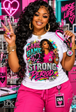 Care Game Strong Period CNA Shirt | Bold CNA Graphic Tee | Nursing Assistant Gift | Healthcare Worker Shirt