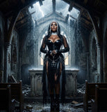 The Nun: Dark Halloween Glam Prompt Pack 👻🖤