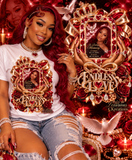Custom RIP Shirt, Memorial Photo T-Shirt, Endless Love Memorial Shirt, Red Gold Memorial Tee, In Loving Memory Shirt