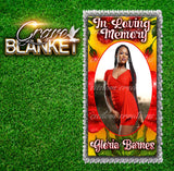 In Loving Memory Gloria Barnes Blanket JPEG